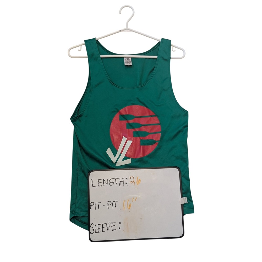 JL Racing Men's Rowing Crew‎ Tank Top Size Extra Small